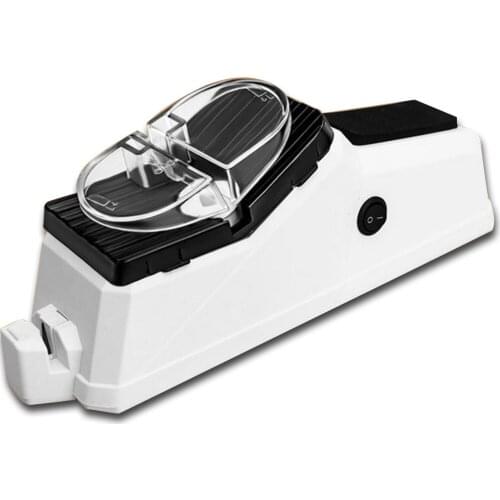 Kitchen Electric Knife Sharpener Machine Usb Adjustable Double Sided Knives Accessories Supplies Medium Fine Grinding Blade