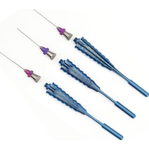 Titanium alloy microscopic intraocular foreign body tweezers 20G 23G