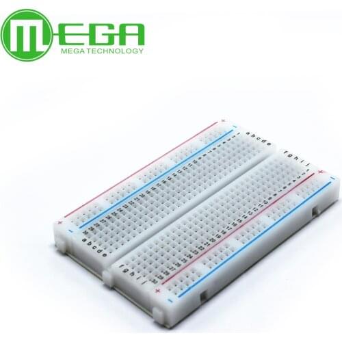 Mini bread board breadboard 8.5CM x 5.5CM 400 holes Bread plate