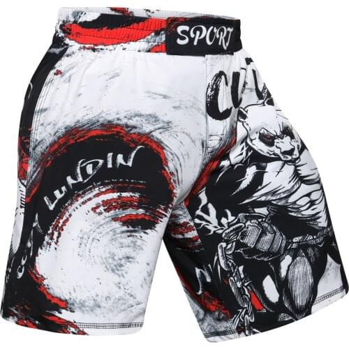 Cody Lundin Mens Shorts 2021 hot sale high quality sublimation printing boxing mma shorts martial arts casual sport shorts