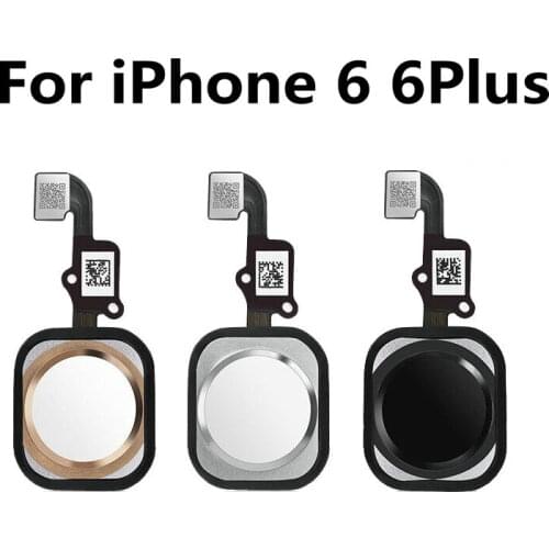 New Home Button Fingerprint Scanner Return Key Flex Cable Replacement For Iphone 6 6s 4.7 / Iphone 6s Plus 5.5