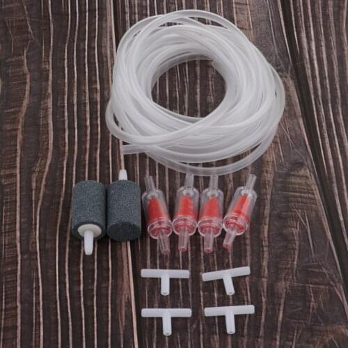 Plastic Aquarium Oxygen Air Tube Check Valves Pump Accessories Pet Supplies