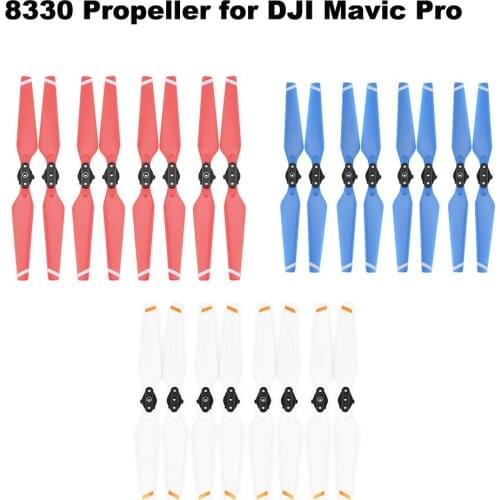 8pcs Color 8330 Propeller for DJI Mavic Pro Camera Drone Parts 8330F Quick Release Blade Folding Prop for Mavic Pro Accessories