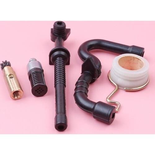 Fuel Hose Oil Filter Line Pump Worm Gear Kit For Stihl MS180 MS170 018 017 MS 180 170 Chainsaw Spare Tool Part бензопила