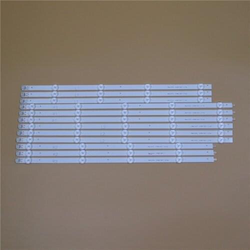 TV LED Bars For LG 47LN5750 47LN5757 47LN5758 47LN577S 47LN577V -ZE ZK 47" Backlight Strips Kit 9LED Lamps Lens 5 Bands LC470DUE