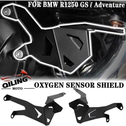 For BMW R 1250 GS R1250GS Adventure ADV R1250 RT RS Motorcycle Lambda probe protection Grill Oxygen Sensor Guard Protector Cover