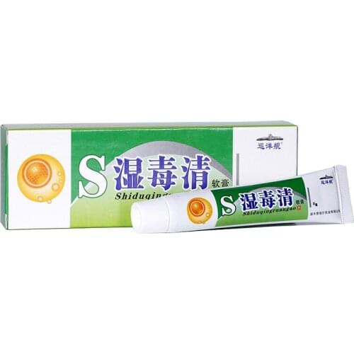 1Pc Eczema Ointment Psoriasis Cream Pruritus Dermatitis Itching Skin Care Chinese Herbal Medical Plaster P1015