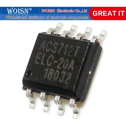 1pcs/lot ACS712TELC-20A ACS712TELC ACS712 SOP-8 In Stock