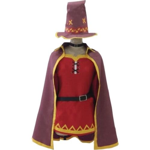 2017 KonoSuba Megumin Cosplay Costume