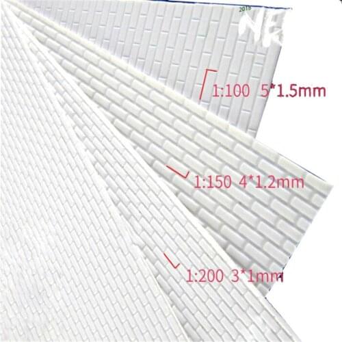 2018 New Abs Sheet 1/100 1/150 Scale 20*30cm For Architectural Building Model Scenery Layout