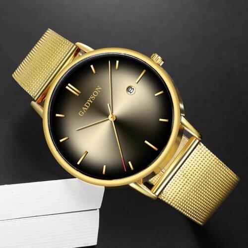 DPOS Mens Stainless Steel Watch