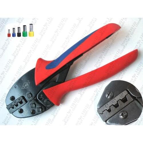 Cable sleeve plier for ferrules 6-16mm2,cable-end sleeves crimping tools S-16WF