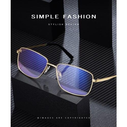 Blue light Blocking Glasses Frame Men Square Eyewear Male Classic Full Optical Prescription Eyeglasses Frames Gafas Oculos