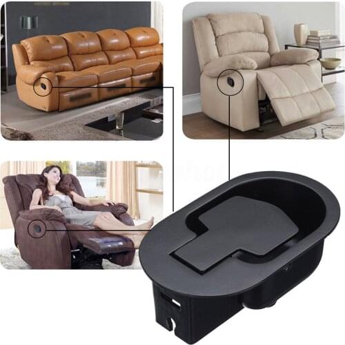 Plastic Couch Release Lever Replacement Sofa Chair Recliner Release Pull Handle Part Longer End Cable Fits Funiture Accessory