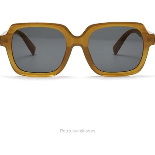 2020 Small Rectangle Punk Sunglasses Men Brand Designer Fashion Square Driving Shades Sun Glasses Black Clear sunglasses FML