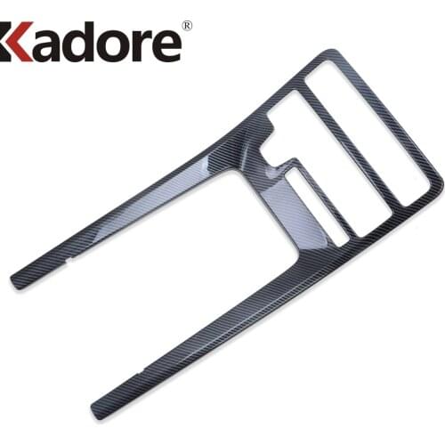 For Hyundai Palisade 2020 2021 LHD Car Gear Shift Box Central Control Panel Cover Stickers Trim Strips Garnish Car-styling