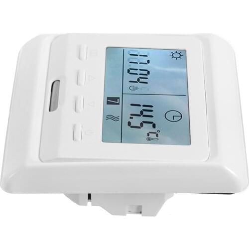 LCD Display Digital Underfloor Heating Thermostat Digital Electric Floor Heating Thermostat Smart Temperature Control System