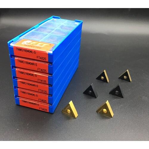 TNMG160404L/R-S FT4025+TNMG160404L/R-S FT4125+TNMG160404L/R-S FT4225 Each Of Ten Pieces External Turning Tool Carbide Insert