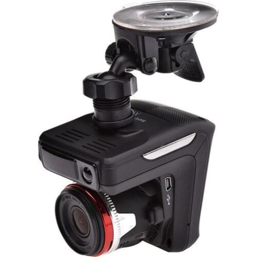2-in-1 2.4 Inch 720P Car DVR Camera Radars Detector Speedometer Video Recorder видеорегистратор камера заднего вида dashcam