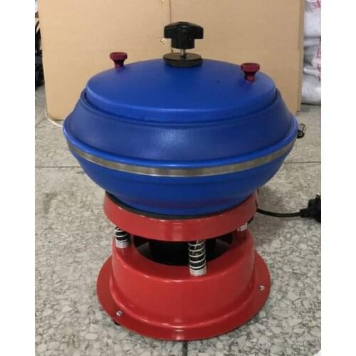 Diy Jewelry equipment Vibrating Tumbler Tumbling Polishing machine Jewelery Polisher Color randomization black or mint green