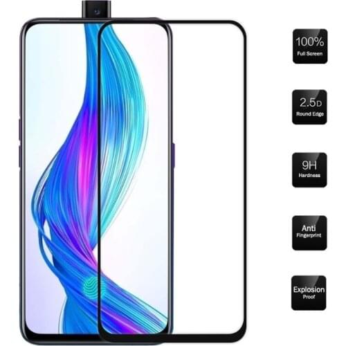 Full Cover Toughened Tempered Glass For OPPO Realme X / 3 / 5 Pro Glass Screen Protector Film For OPPO K3 Glass Guard