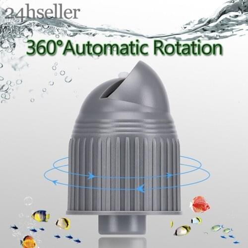1PCS Wave Maker Rotary Pump Head Accessory Tool Free Disassembly Automatic Rotating and Wave Making for Aquarium Fish Tank Pond