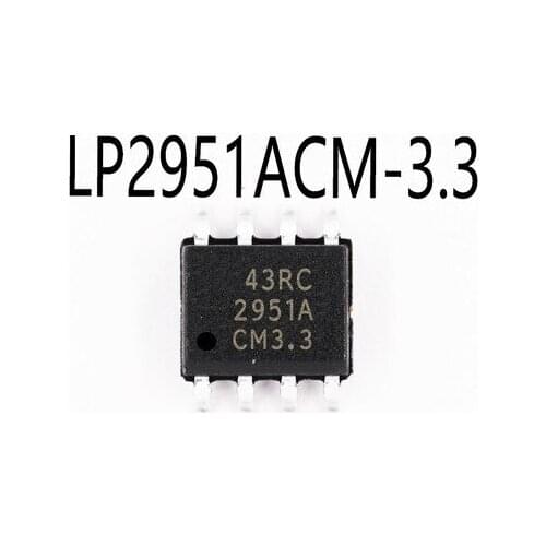 10pcs/lot LP2951ACM-3.3 LP2951ACM LP2951 SOP-8