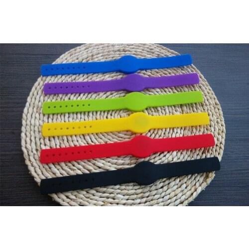 1000pcs 13.56MHz Fudan M1 1k RFID Wristband Bracelet Adjustable Wristband Silicone Waterproof Watch Type