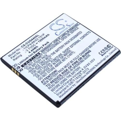 Cameron Sino 1200mAh battery for CUBE1 G44 G44S 1ICP4/48/53 1S1P Mobile, SmartPhone Battery