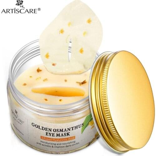 ARTISCARE Gold Osmanthus Eye Mask Remove Dark Circles Facial Moisturizing Eye Patches Anti-Puffiness Eye Care