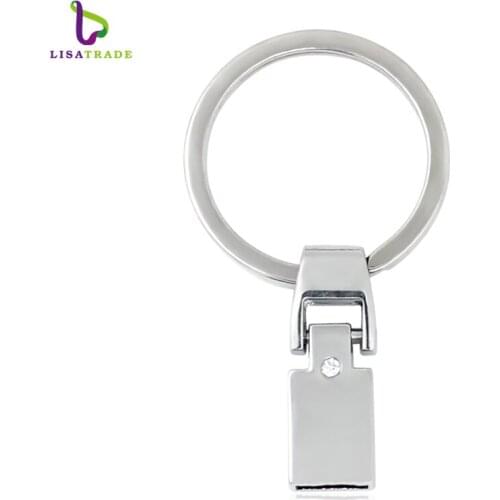 10PCS Key Chain Key Ring 30mm Silver Color Round Split Keyrings Keychain Zinc Alloy Jewelry For DIY Accessories LSDA01*10