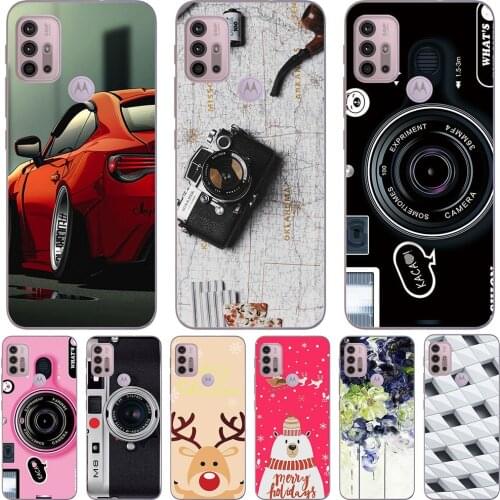Phone Bags & Cases For Motorola Moto G10 G30 2021 Cover Soft Silicone Fashion Marble Inkjet Painted Shell Capa