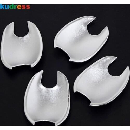 For Mazda 3 2010 2011 2012 ABS Chrome Door Handle Bowl Protective Covering Cover Trim Bowls Cap Door Protector Covers