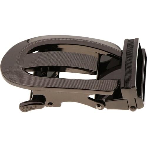 Men Automatic Slide Buckle Ratchet Belt Buckle Replacement For Belt Strap