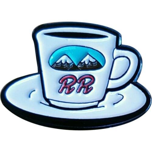 Twin Peaks Coffee RR Enamel Pin