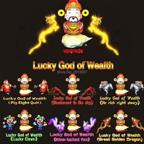 Fish Hunter Game DIY Set Arcade Kit For English Games Fishing Game board Lucky God of Wealth Casino game machine vending machin