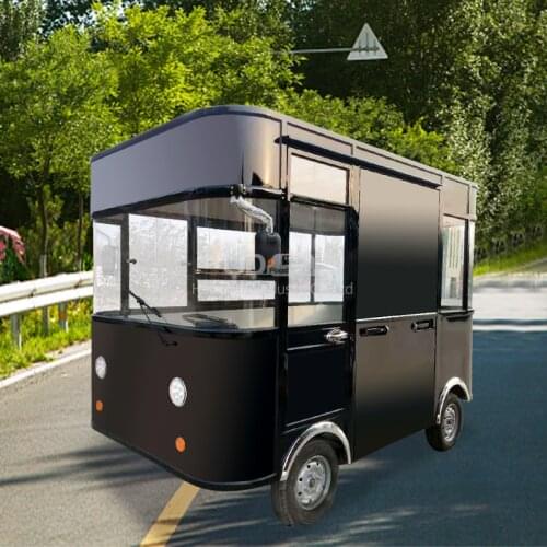 Food Cart Van Catering Trailer Retro Food Truck Equipment Electric Usa Mobile Kitchen Food Tuck