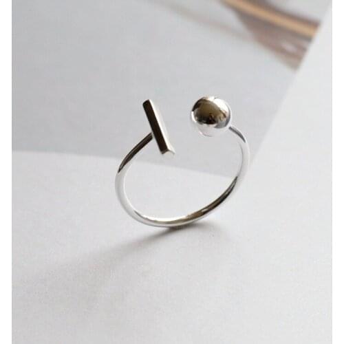 Personality Exaggerated Gothic Ball Lines Rings For Women Charm Engagement Jewelry Girls Open Finger Knuckle Rings