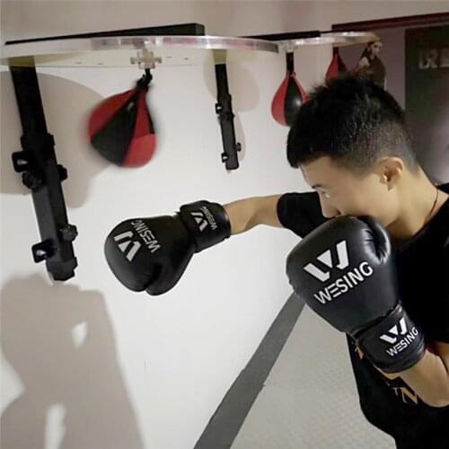 Quality Design PU Leather Punching Ball Pear Boxing Bag Reflex Speed Balls Fitness Training Double End Boxing Speed Ball