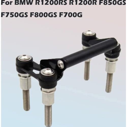 Motorcycle GPS Mount Mounting Adapter Holder Bracket 12MM Navigation Bracket For BMW R1200RS R1200R F850GS F750GS F800GS F700G