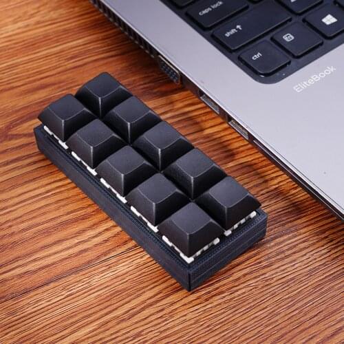 10keys OSU Mini Keyboard Macro keypad RGB DIY Customize Shortcut Keyboard Gaming Keyboard Programmable Mechanical Keyboard