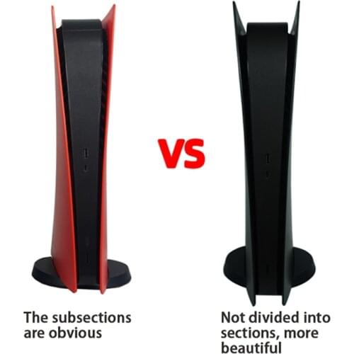 For PS5 Disk Edition Carbon Fiber Skin Sticker Decal Cover For PlayStation 5 Console Console Center Skin Sticker Drop Shipping