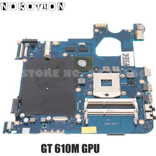 NOKOTION For Samsung NP300E4C PC Motherboard GT 610M GPU BA92-08200A BA92-08200B BA92-11763A BA92-10885B BA92-10887B Scala3-14CR
