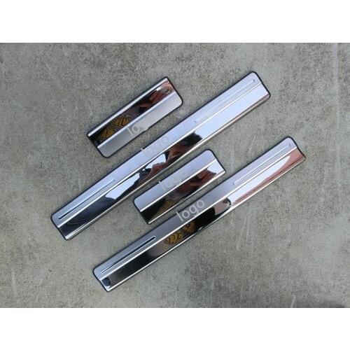 Fit For 2012-2017 Ford Focus 2 Focus 3 Mk3 Ssteel Door Sill Plate Door Scuff Cover Kick Step Trim Protector Molding