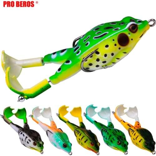 1PC Double Propellers Frog Lures Wobbler Soft Bait Jigging Fishing Lures 95mm 13g Artificial Crankbait Topwater Fishing tackle