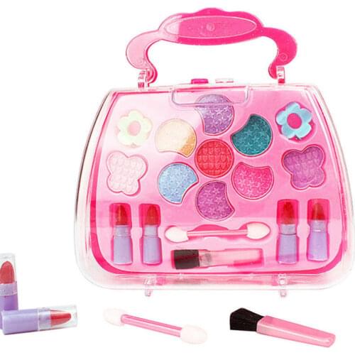Pretend Play Girls Kit Safe Non-toxic Toys Makeup Set Preschool Kids Beauty Safety Toy for Children Girl Makeup