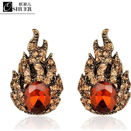 OSHUER Factory Price 3 colors New Arrival Earring Accessory Charm Womens Best Choice stud Earring