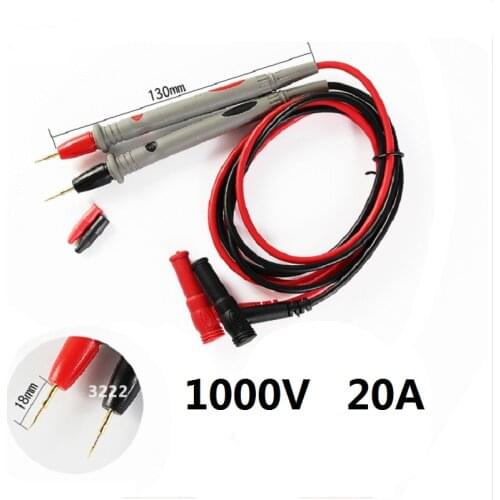 Multimeter probes replaceable needles test leads kits probes for digital multimeter cable feeler for multimeter wire tips