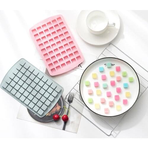 1PC square ice grid silicone mold brown sugar cake decorating tools food grade silicone resistant to high and low temperature