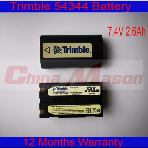 1PC High Quality 7.4V 2600mAh Battery for Trimble 54344, 92600 Battery for Trimble 5700 5800,MT1000,R7,R8 GPS Receiver